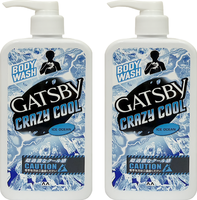 GATSBy 魔法激凍沐浴露 海洋, 250ml, 2瓶