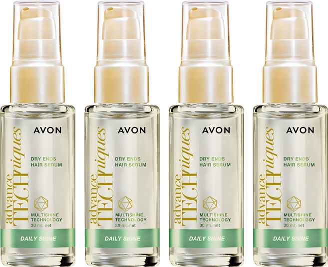 AVON 雅芳 毛鱗片柔亮B5護髮油, 4個, 30ml