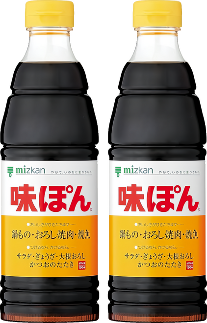 mizkan 味滋康 柑橘醋醬汁, 2個, 360ml