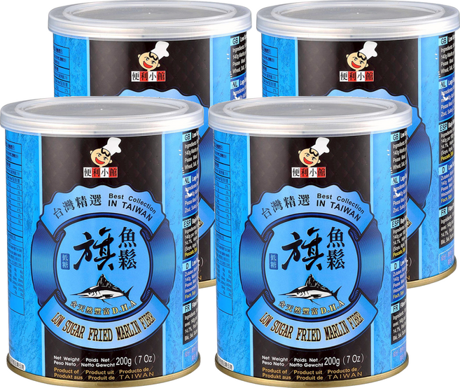 便利小館 旗魚鬆, 200g, 4個