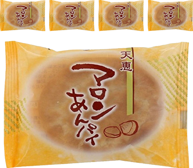 TENKEI 天惠製菓 栗子紅豆派, 30g, 5個
