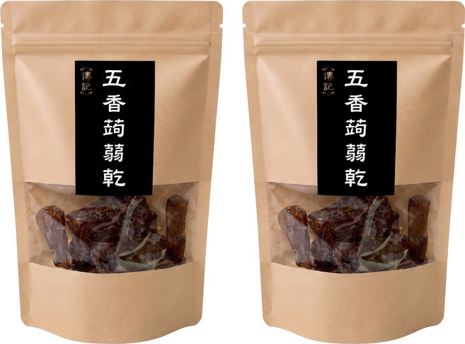 傳記 五香蒟蒻乾, 95g, 2個