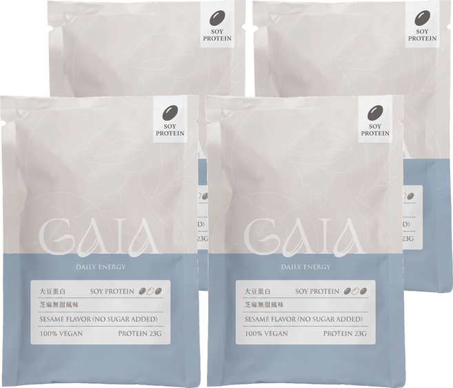MARS 戰神 GAIA 大豆蛋白 芝麻無甜, 30g, 4個