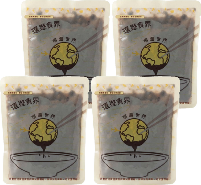 FUCHENG 府城食品 紅豆湯, 310g, 4個