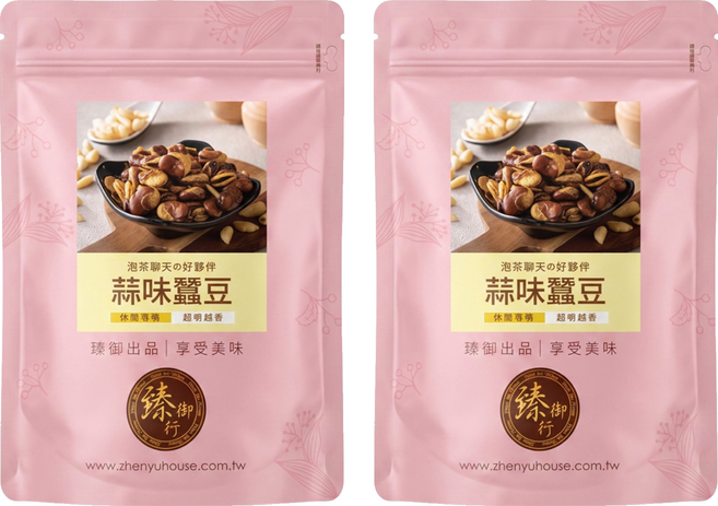 臻御行 蒜味蠶豆, 250g, 2個