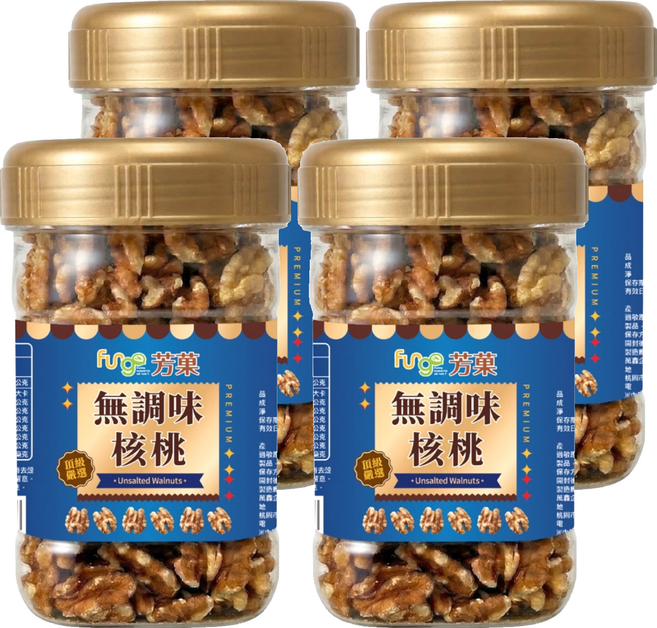 Fungo 芳菓 無調味核桃, 250g, 4個
