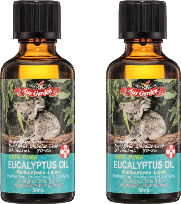Aus Garden 澳維花園 尤加利精油, 尤加利, 50ml, 2瓶