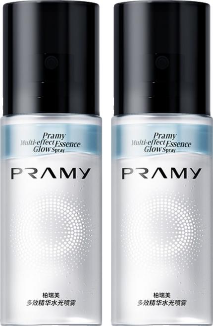 PRAMY 柏瑞美 台灣公司貨 多效精華水光噴霧 晴空藍, 2個, 75ml