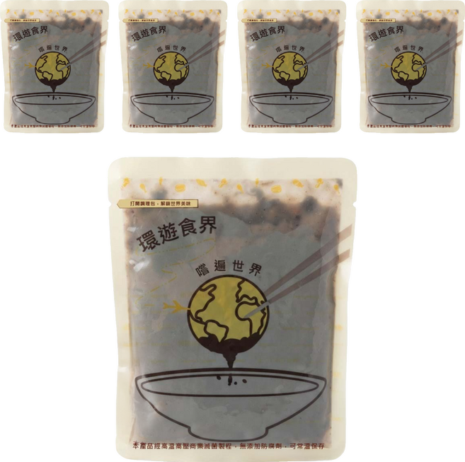 FUCHENG 府城食品 紅豆湯, 310g, 5個