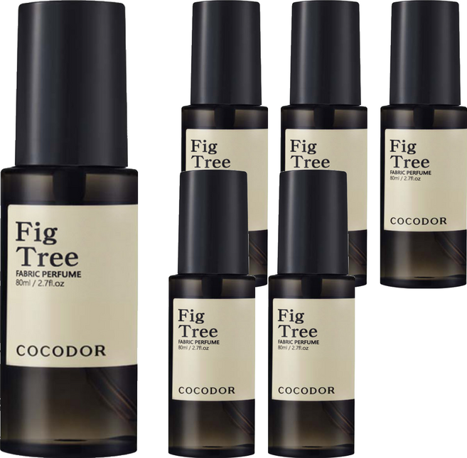 COCODOR 珂珂朵爾 香氛噴霧, 6個, 80ml, 無花果木