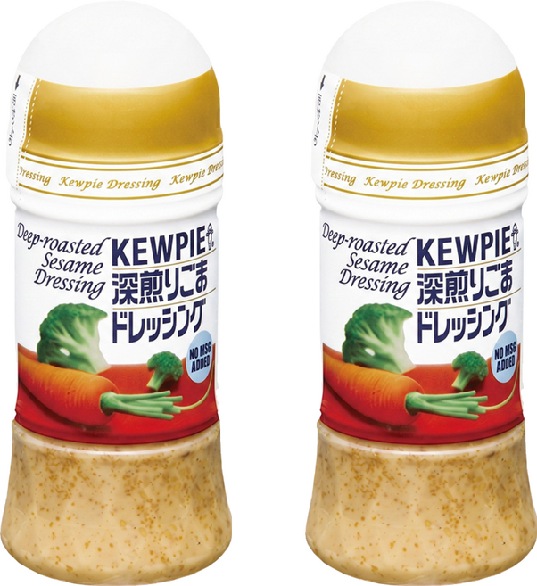 kewpie 深煎胡麻醬, 2個, 150ml