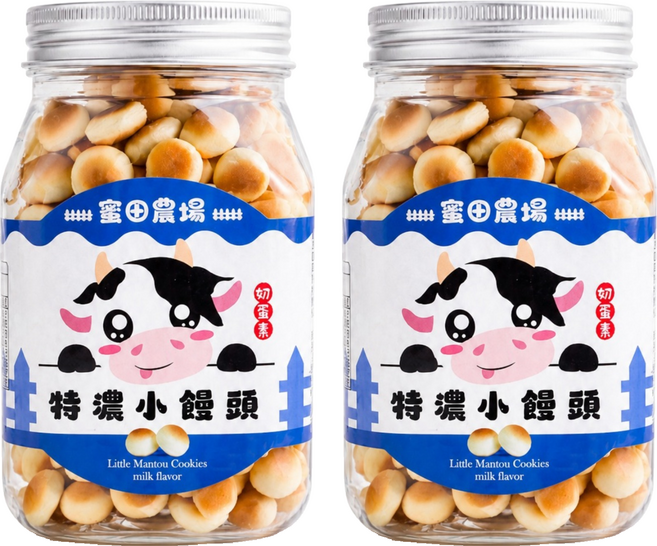 蜜田農場 特濃小饅頭, 100g, 2個