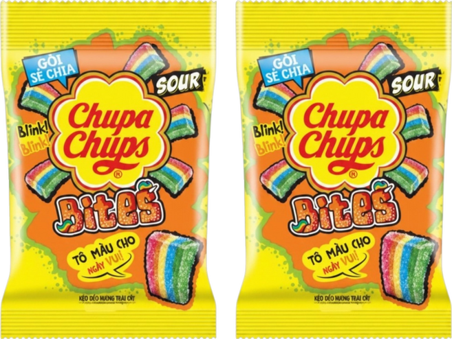 Chupa Chups 加倍佳 酸甜水果口味軟糖, 90g, 2個