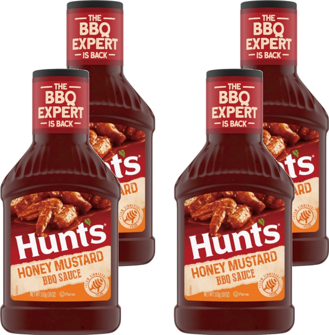 Hunt's 美式蜂蜜芥末燒烤醬 18oz, 510g, 4個