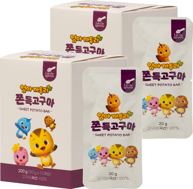 Little Spoon 無添加地瓜條 10入, 200g, 2套