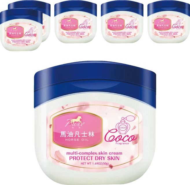 Pure 純真 香水馬油凡士林, 50g, 6個, Coco Fragrance