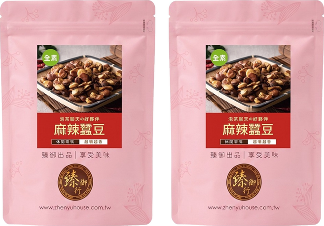 臻御行 麻辣蠶豆, 250g, 2個
