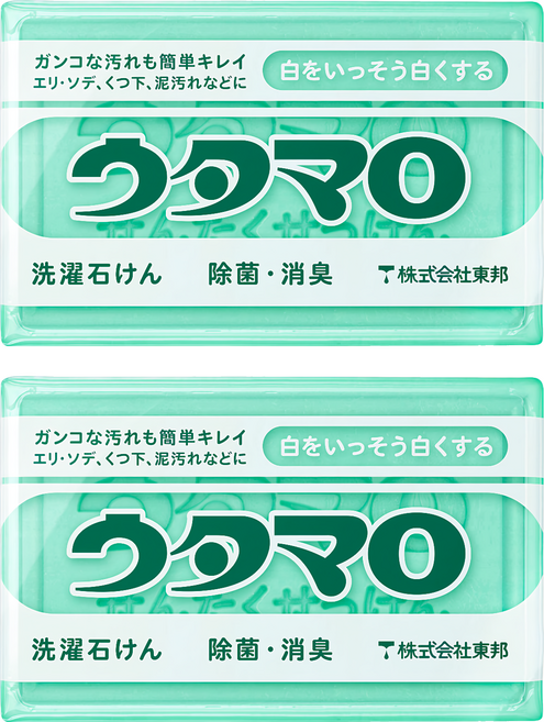 UTAMARO 東邦歌磨 衣物除菌消臭魔法家事皂, 133g, 2個