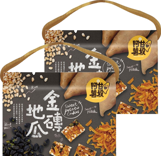 Uncle Sweet 阿甘薯叔 金磚地瓜, 2盒, 135g
