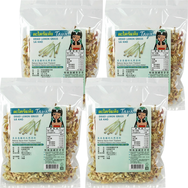 Taya Spices 香茅草, 30g, 4包