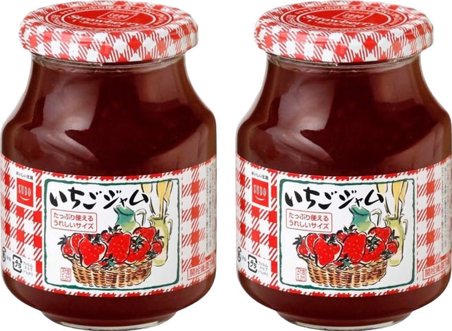 SUDO 須藤農場 草莓果醬, 460g, 2個