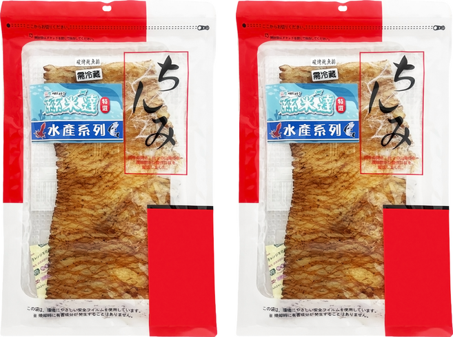 絲米達 碳烤魷魚片, 2個, 85g