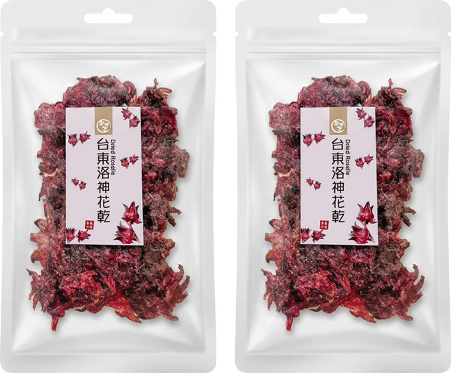 MISAKO 美佐子 嚴選果乾系列 台東洛神花乾, 2個, 120g