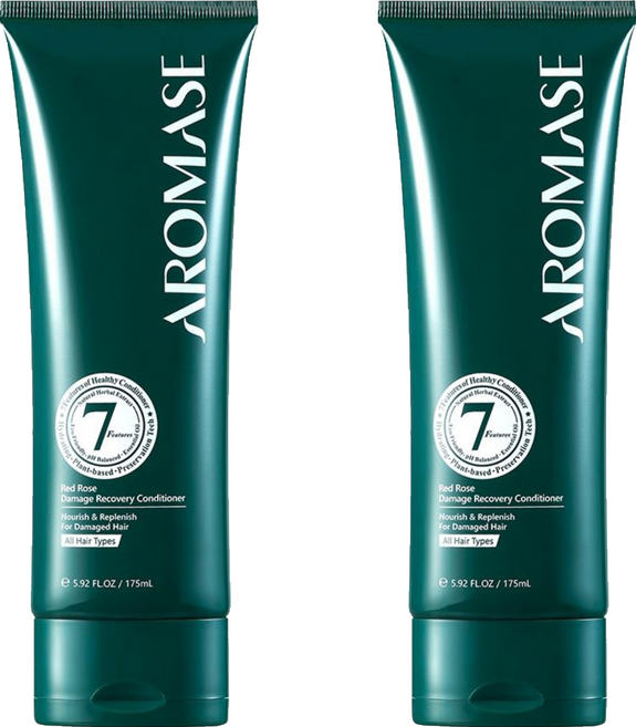 AROMASE 艾瑪絲 紅玫瑰重建髮質修護素, 2個, 175ml