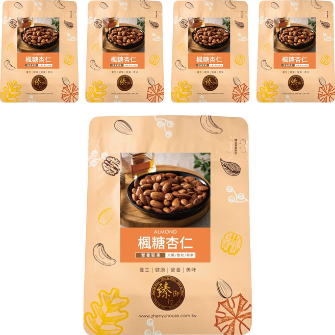 臻御行 楓糖杏仁, 300g, 5個