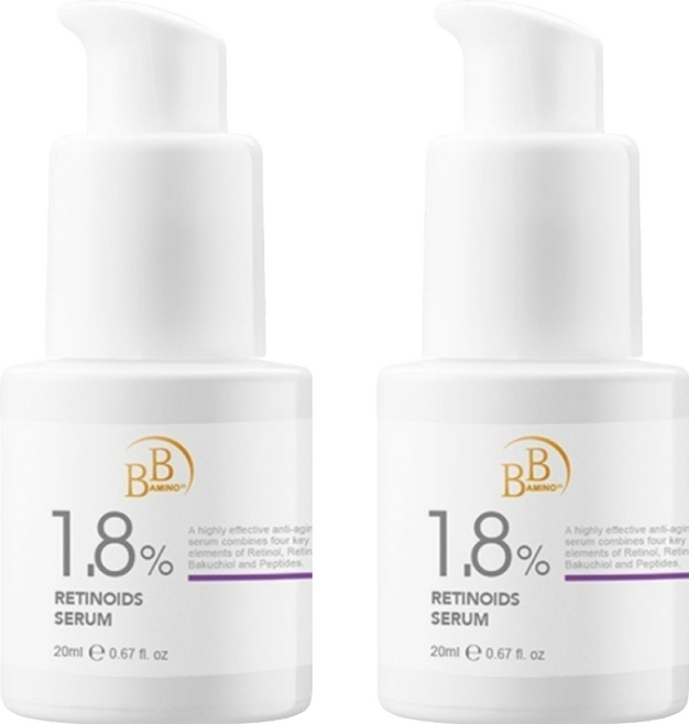 BB AMINO 科研 1.8%超雙A煥顏緊緻精華乳, 2個, 20ml