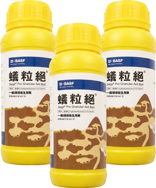 BASF 巴斯夫 蟻粒絕 0.73% 餌劑, 170g, 3個