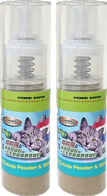 armonto 阿曼特 超能喵細粉, 2個, 35ml, 薄荷 + 木天蓼蟲癭果實
