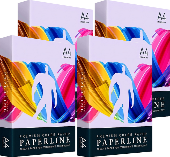 PAPERLINE 彩色影印紙 PL185 淺紫色 80磅, A4, 2000張