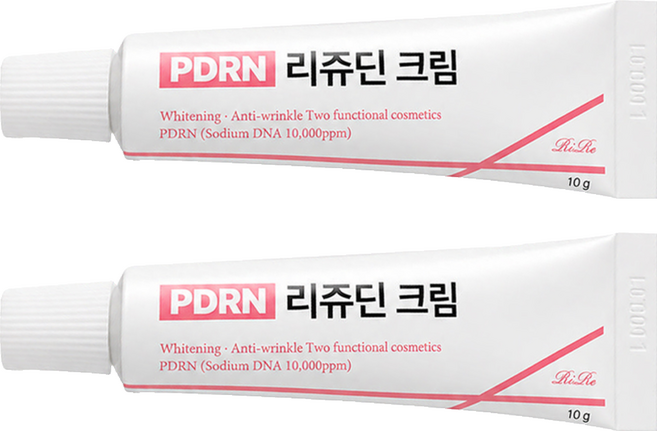 RiRe 台灣公司貨 PDRN REJUDIN 麗珠汀舒緩修護霜, 10g, 2件