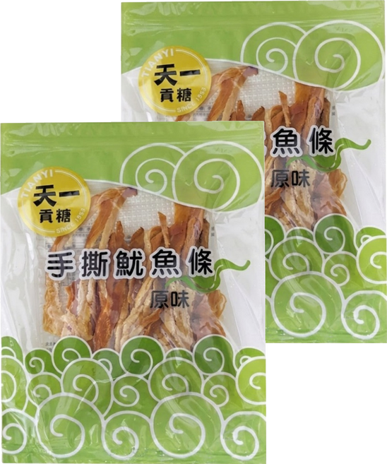 Kinmen tianyi candy 天一貢糖 原味手撕魷魚絲, 200g, 2個