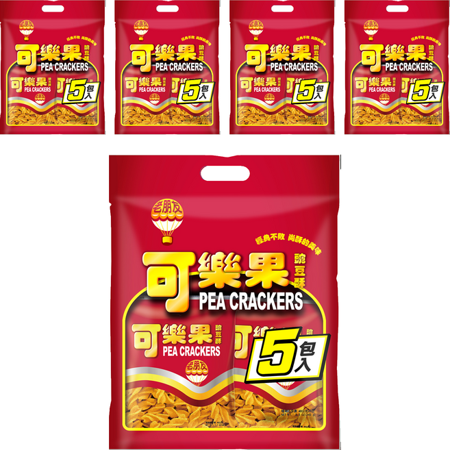 可樂果 古早味 量販 5包, 240g, 5袋