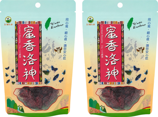 紅藜之家 蜜香洛神, 110g, 2個