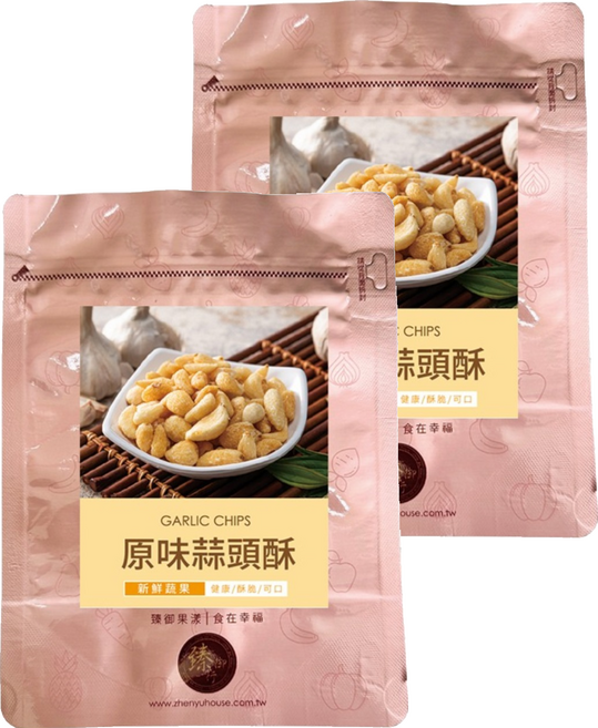 臻御行 原味蒜頭酥, 100g, 2包