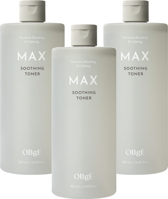 OBgE 台灣公司貨 極淨MAX全效潔淨露, 3個, 500ml