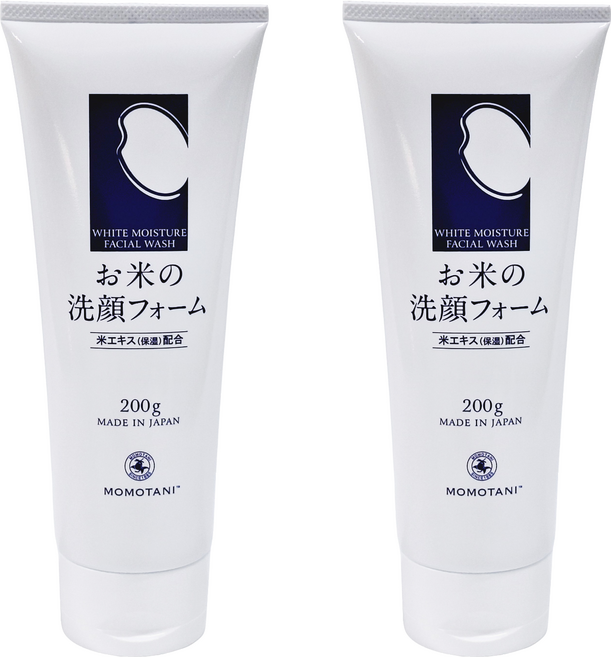 MOMOTANI 桃谷 大米精華洗面乳, 200g, 2個