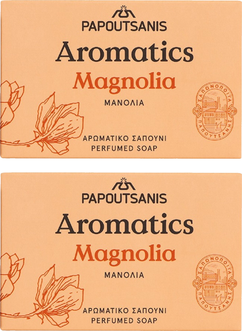 Aromatics 玉蘭花香滋潤沐浴皂, 100g, 2個