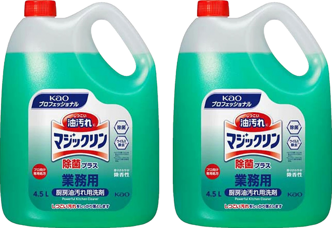 Kao 花王 廚房清潔劑, 2個, 4.5L