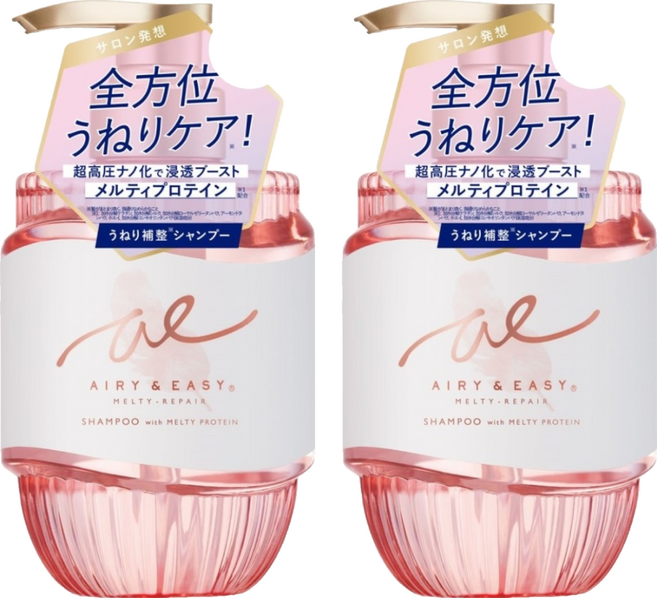 Airy & Easy 全方位深層修護洗髮精 果香, 2件, 450ml