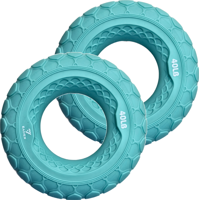 AD-ROCKET Grip ring 40磅握力訓練器 62g, 湖水綠, 2個