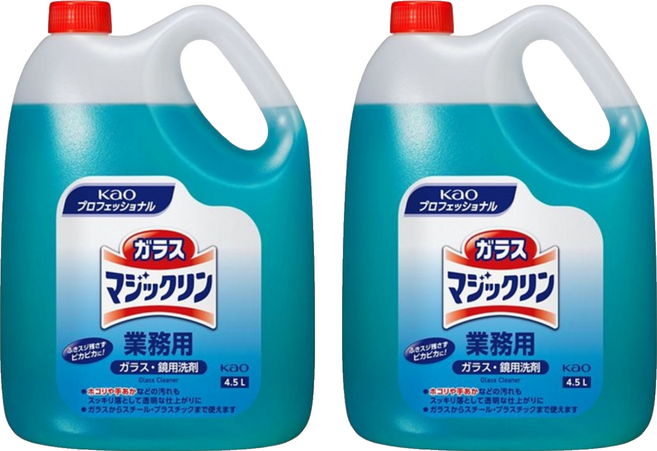 Kao 花王 玻璃清潔劑, 2個, 4.5L