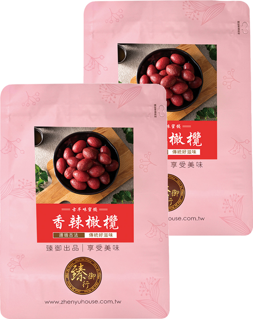 臻御行 香辣橄欖, 300g, 2包