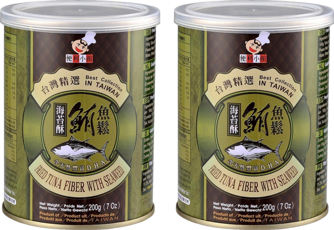 便利小館 海苔酥鮪魚鬆, 200g, 2個