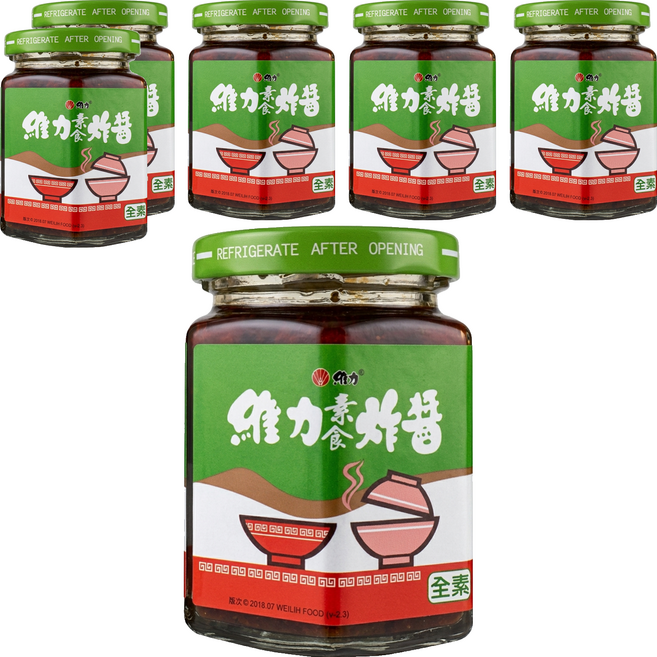 維力 素食炸醬罐, 175g, 6個