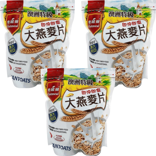 麥維爾 澳洲特級大燕麥片, 700g, 3個