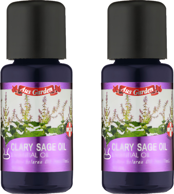 Aus Garden 澳維花園 精油, 快樂鼠尾草, 16ml, 2瓶